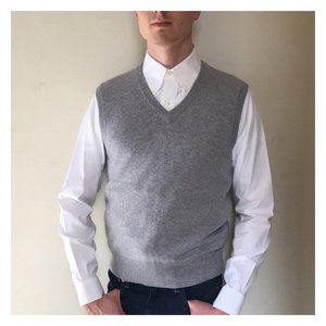 BROOKS BROTHERS 3 Ply Cashmere Sweater Vest
